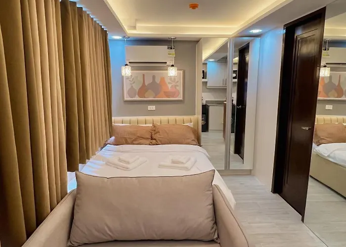 Near Ayala-Charming Studio With Balcony&Great View