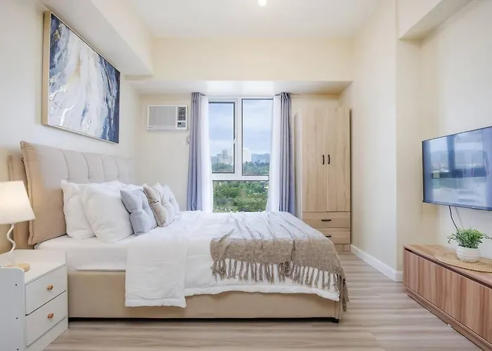 Furnished Studio In Avida Towers Riala, Cebu It Park With Fast Wifi, Netflix, Pool And More