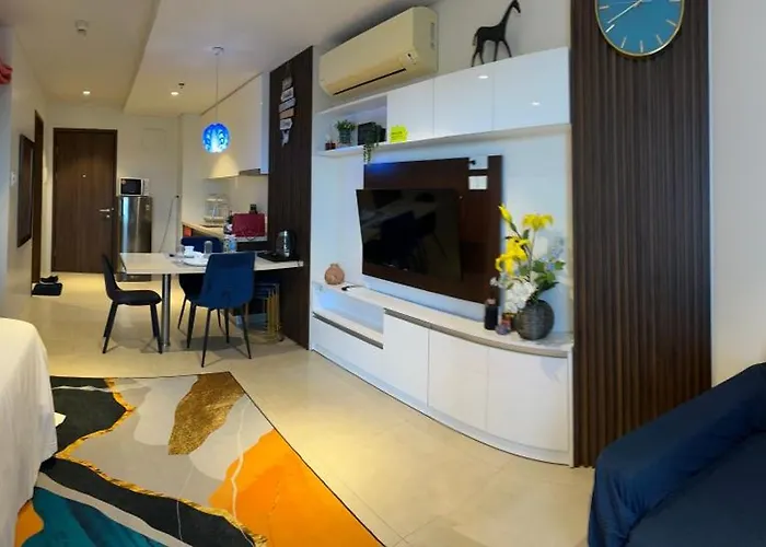 Tambuli Seaside Residences Tower C Seaview Balcony Pool 18Mins Aiport