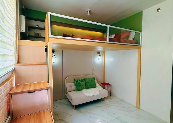 Skyloft Cebu Casa Mira Guadalupe Aesthetic Japandi Loft With Balcony