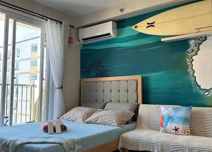 Sun Drift Studio Near Airport With Pool And Parking