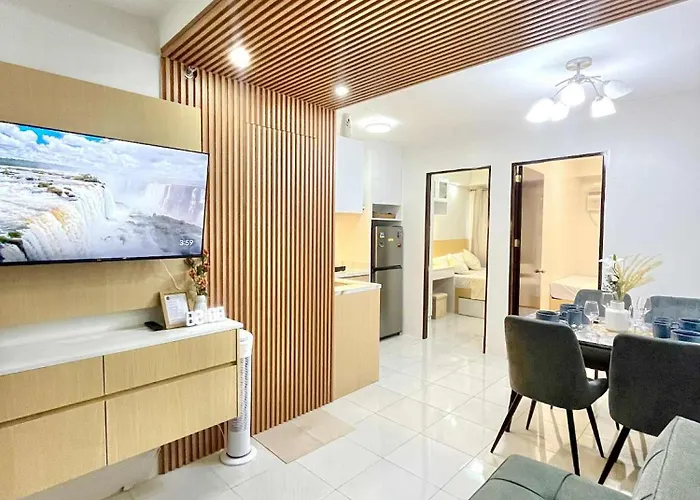 Cozy Family 2Br With Wi-Fi, Vanity & Work Desk Combo For 4-6Pax Near It Park Cebu - Unit Sophia By Gerra