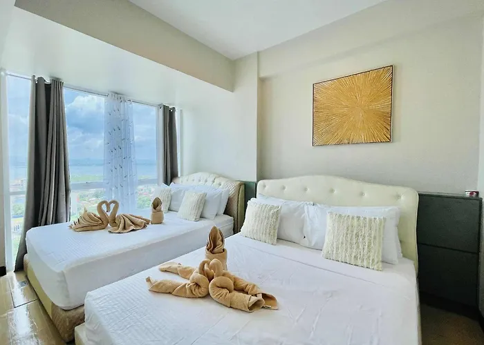 Heart Of Mactan Newtown Big Space With Free Wifi And Pool Access