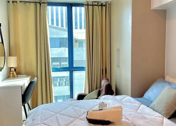 Central Cozy Suite At 38 Park Avenue, Cebu It Park With Pool & Gym Access, And Netflix-Ready