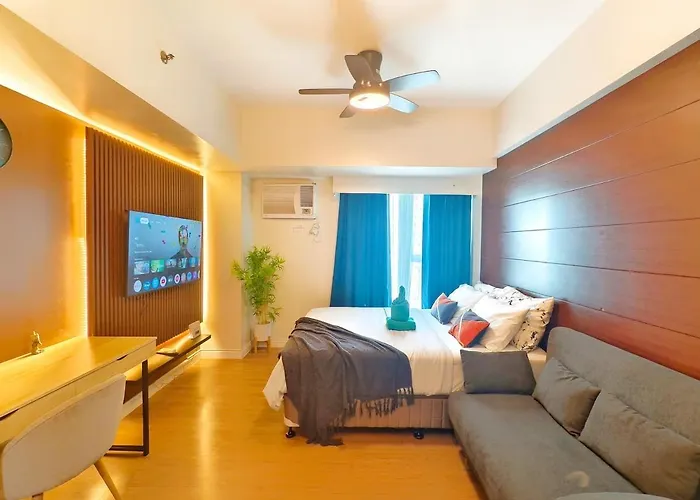 1203Bt3 Solinea Resort Condo Unit Queen Bed Ayala Center