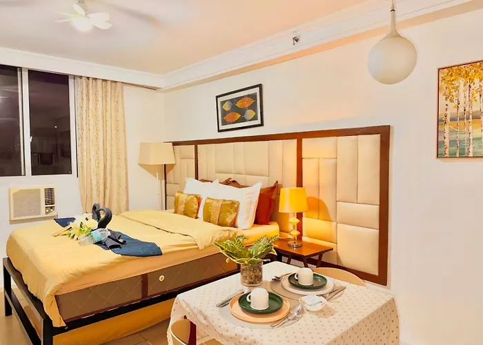 Attractive Studio With Luxury Bed Good For 1-4Pax High Speed Wifi With Netflix Free Pool & Parking