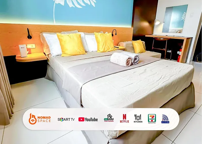 Cozy Space At Horizons 101 Cebu City With Pool, Netflix, Wifi