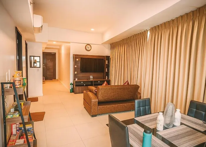 Modern 1Br Corner Unit, Pool & Gym Overlooking Cebu City Skyline - Cebu It Park