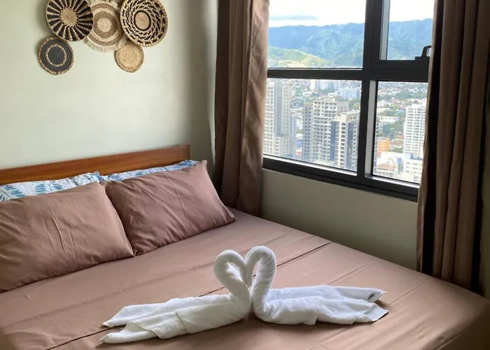 Cozy 1Br Condo With City View At Horizon 101 Cebu