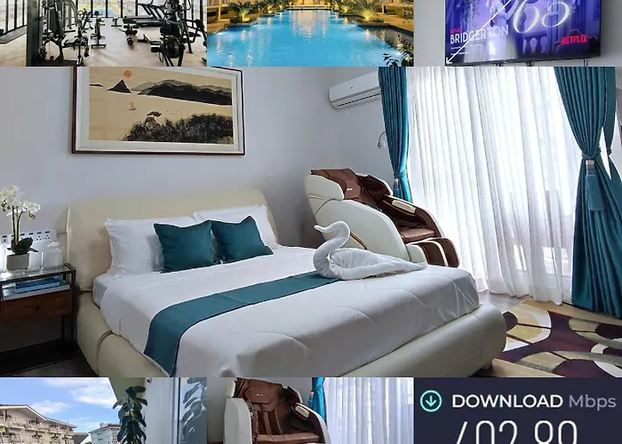 Pool View With Massage Chair-5 Min To Cebu Airport