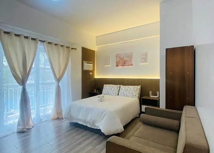 Easy Access Cozy Condo Near Mactan Airport, Work Remotely With Fast Wifi Speed, Spacious, Relaxing Stay