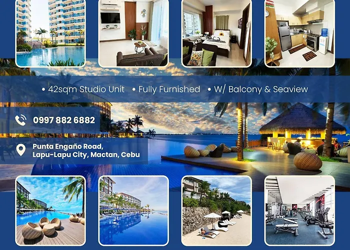 Spacious Studio Unit With Balcony And Seaview