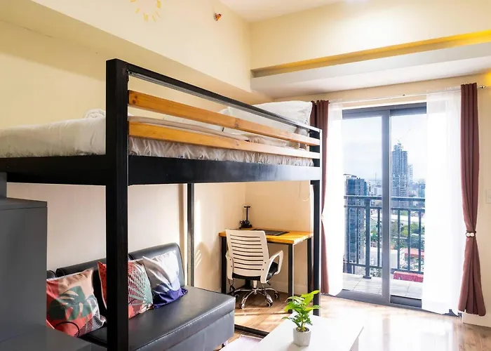 Central Stay Loft Bed Near It Park Balcony