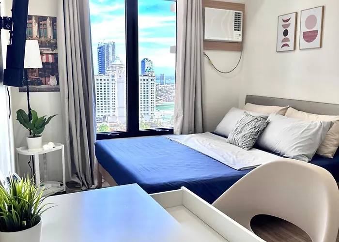 Cheo Cozy Studio At The Median Near It Park - Fast Wifi & Pool