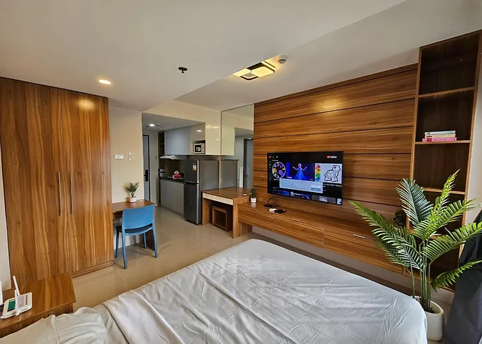 Alexandrite Studio S2512 Floor Jtower Residences Near Sm Jmall Wifi And Pool