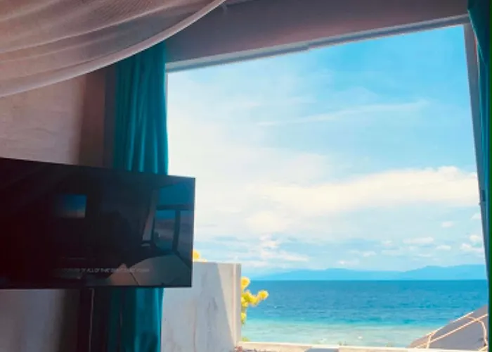 Beachfront Sunset Sky Villa On 1,5 Km Lambug Beach, Kawasan Falls 10 Min, Badian Moalboal - The Verge Cebu