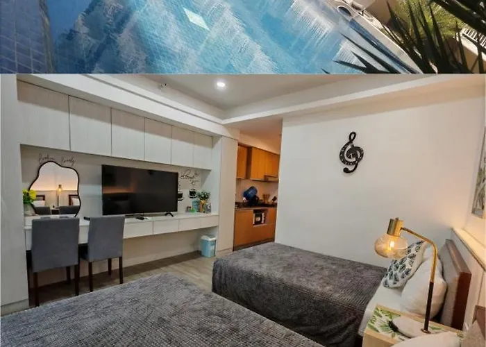 Condo Azur Suites A731, Amani Resorts Residences, 5 Minutes Airport, Netflix, Stylish, Cozy With Luxurious Swimming Pool