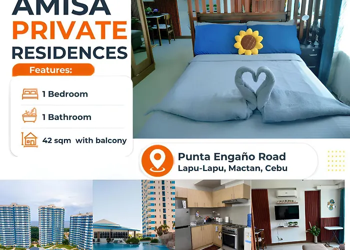 Spacious Studio Unit With Balcony And Seaview