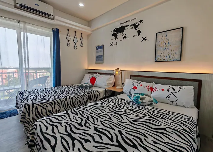 Condo Azur Suites A732, Amani Resorts Residences, 5 Minutes Airport, Netflix, Stylish, Cozy With Luxurious Swimming Pool